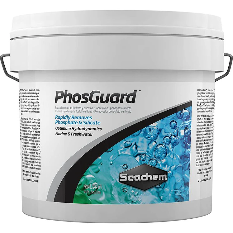 Seachem Phosguard 4 Lt Control Fosfatos Silicatos