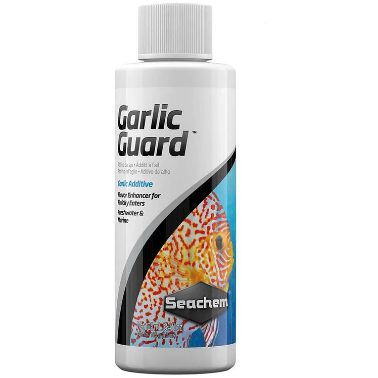 Seachem Garlic Guard 100ml Estimulante Apetito Peces