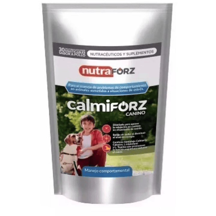 Calmiforz Perros Canino Nutracéutico 30 Masticables