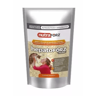 Hepatoforz Gatos Nutracéutico 60 Tabletas