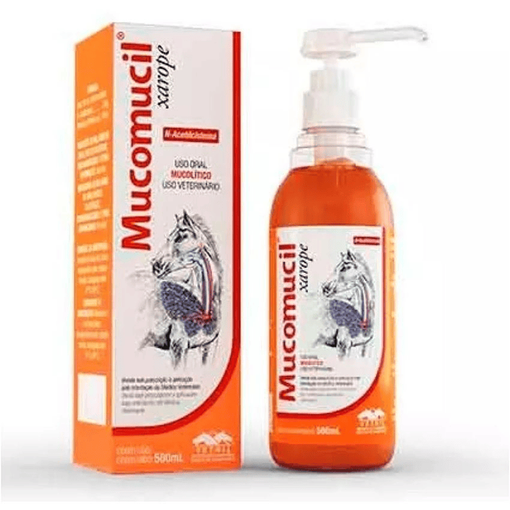 Mucomucil Equinos Expectorante 500ml