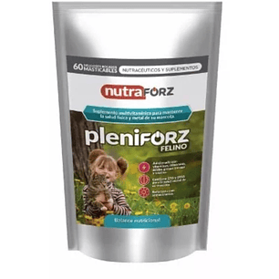 Pleniforz Gatos Nutracéutico 60 Tabletas