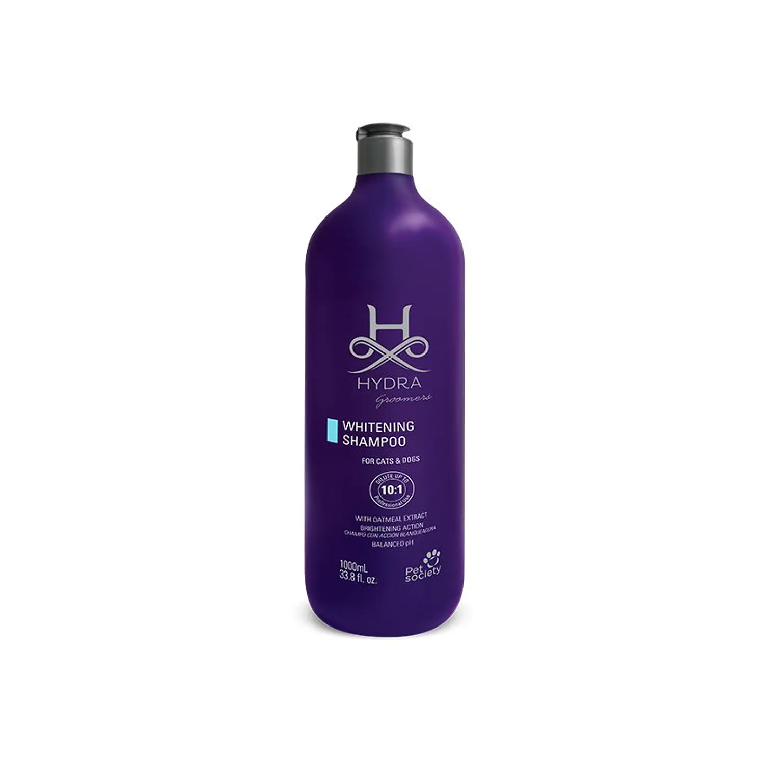Shampoo Blanqueador Perro Gato Hydra Pro Whitening 1 L
