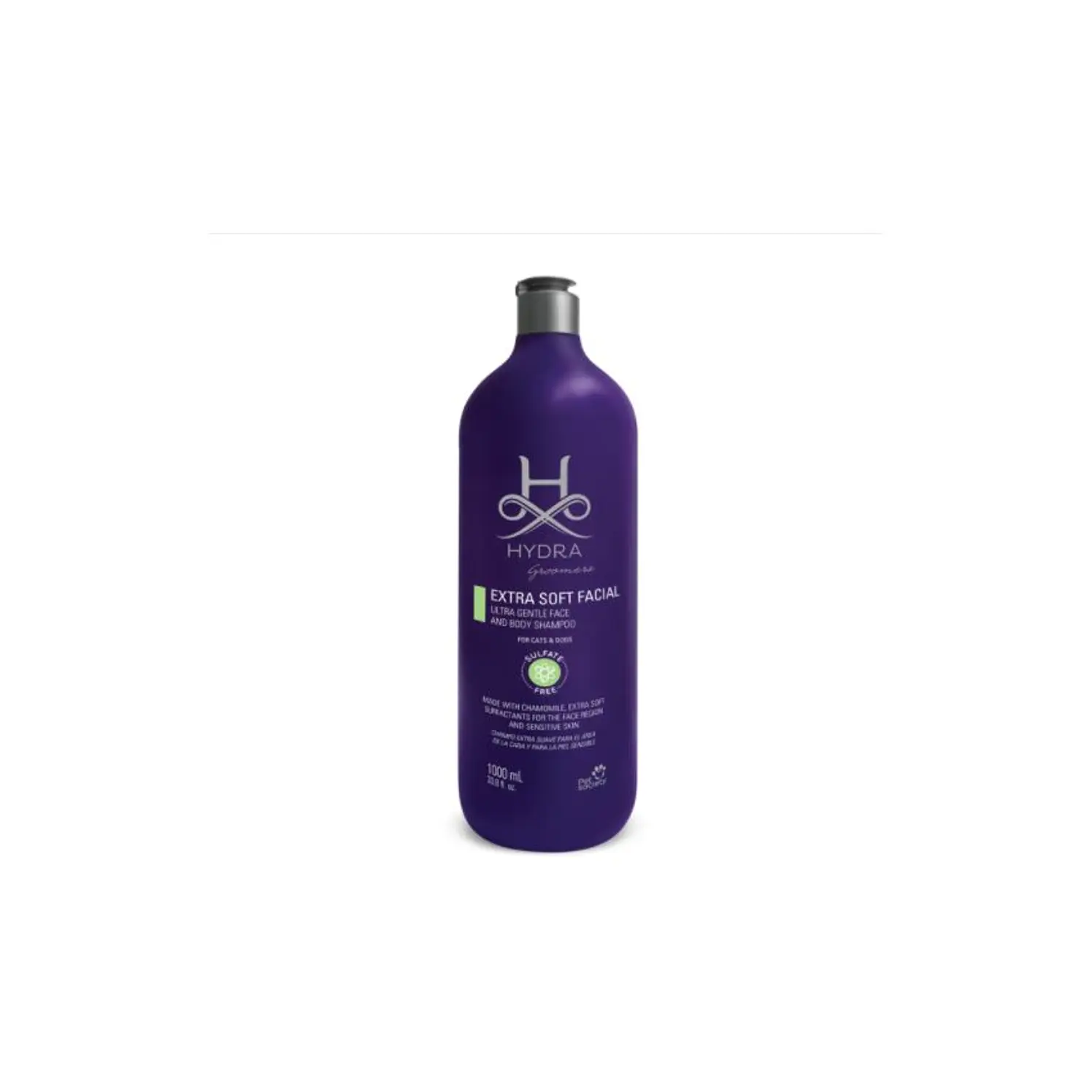 Shampoo Extra Suave Perro Gato Hydra Extra Soft Facial 1 L