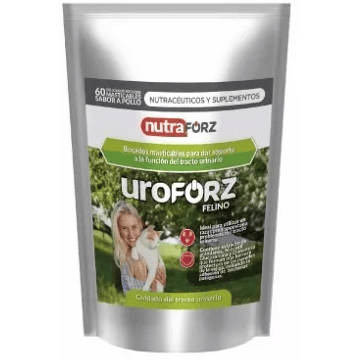 Uroforz Gatos Nutracéutico 60 Tabletas