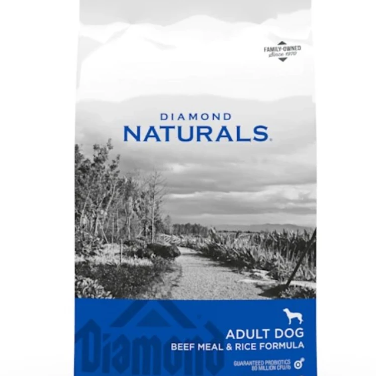 Diamond Naturals Perros Adultos Beef Rice Carne Arroz 40lb