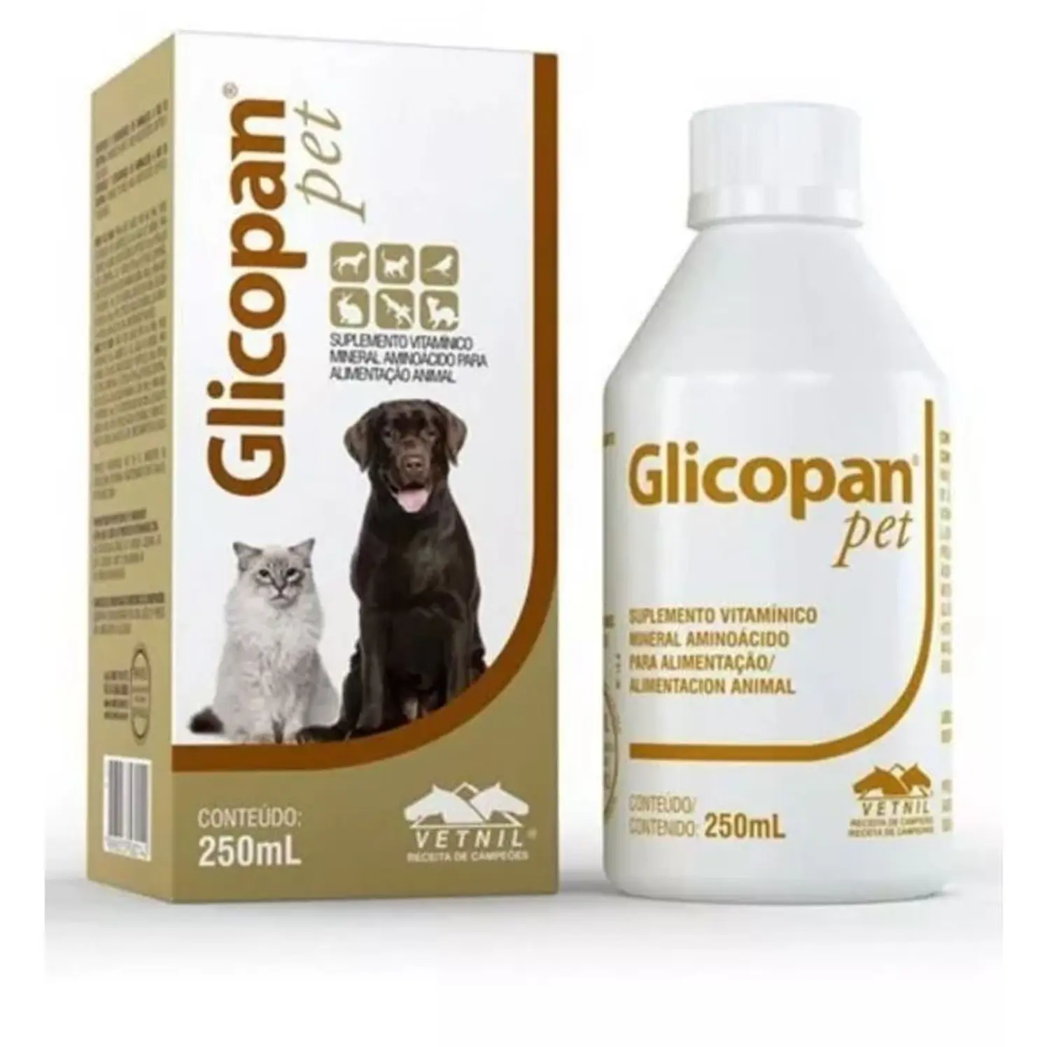 Glicopan Estimula Apetito Energético Antiestresante 250ml