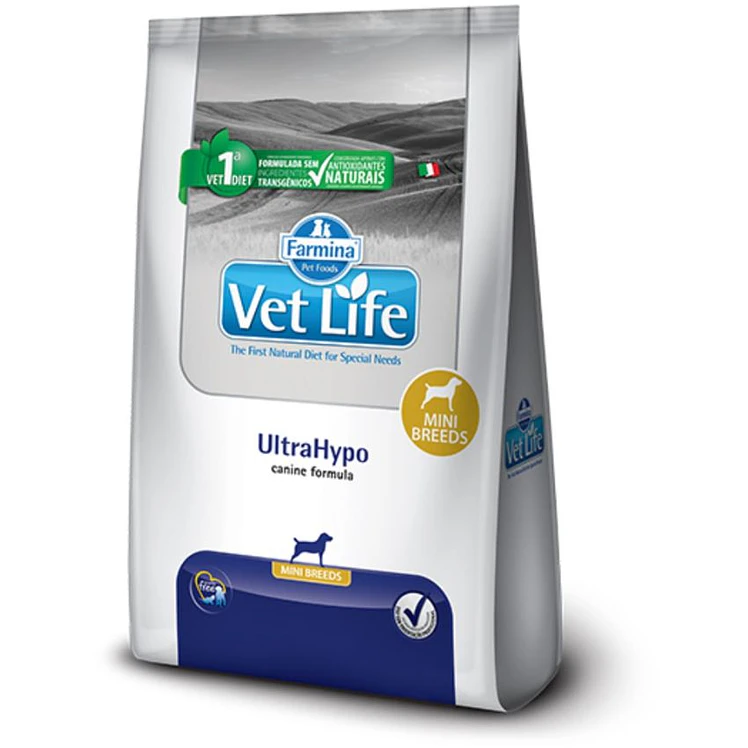 Vet Life Canine Perros Ultrahypo Mini Alergias 2kg 1