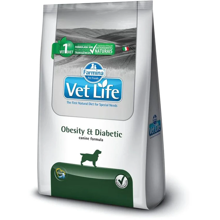 Vet Life Canine Perros Obesity Diabetic Obesidad 10.1kg 1