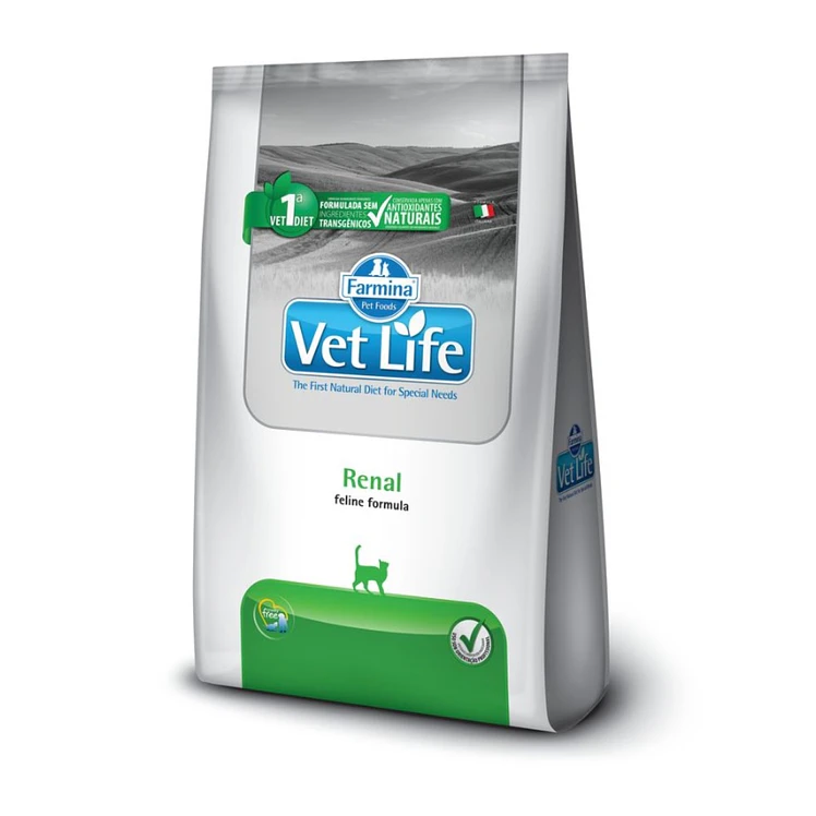 Vet Life Feline Gatos Renal Insuficiencia Cardiaca 2kg 1