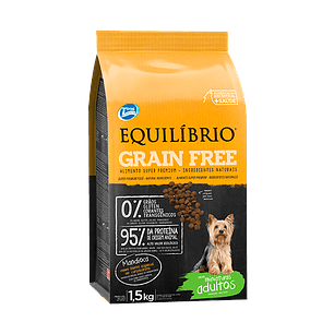 Equilibrio Perros Grain Free Adulto Raza Mini 1.5 Kg