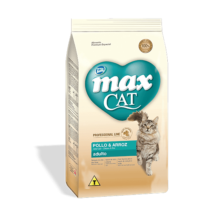 Max Gatos Professional Line Adulto Pollo Arroz 1 Kg