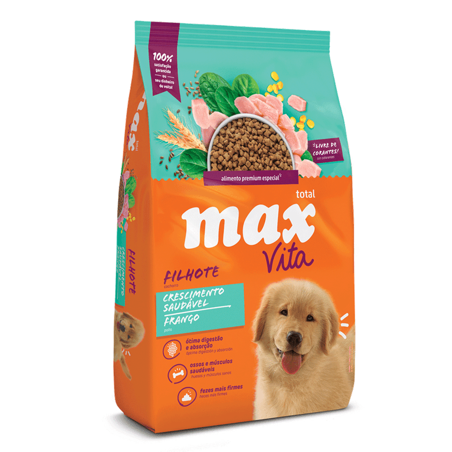 Max Perros Vita Cachorro Crecimiento Pollo 3 Kg