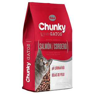 Chunky Cordero Arroz Y Salmon Gatos 8Kg