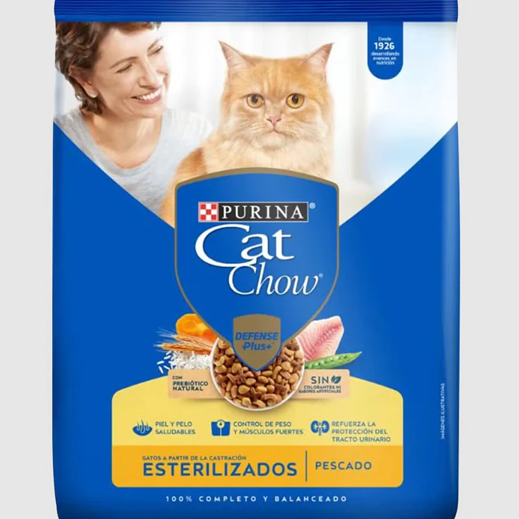 Cat Chow Esterilizados Prebioticos 8Kg