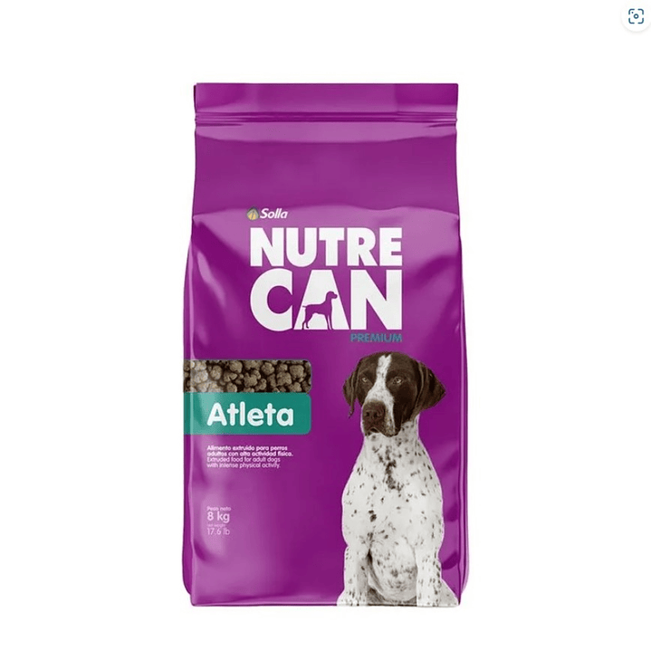 Nutrecan Perros Atleta Extruido 8 Kg