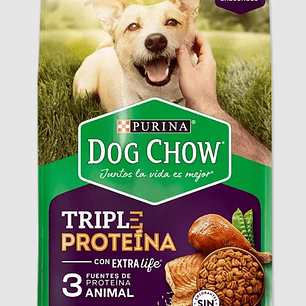 Dog Chow Triple Proteina Adultos 22.7 Kg