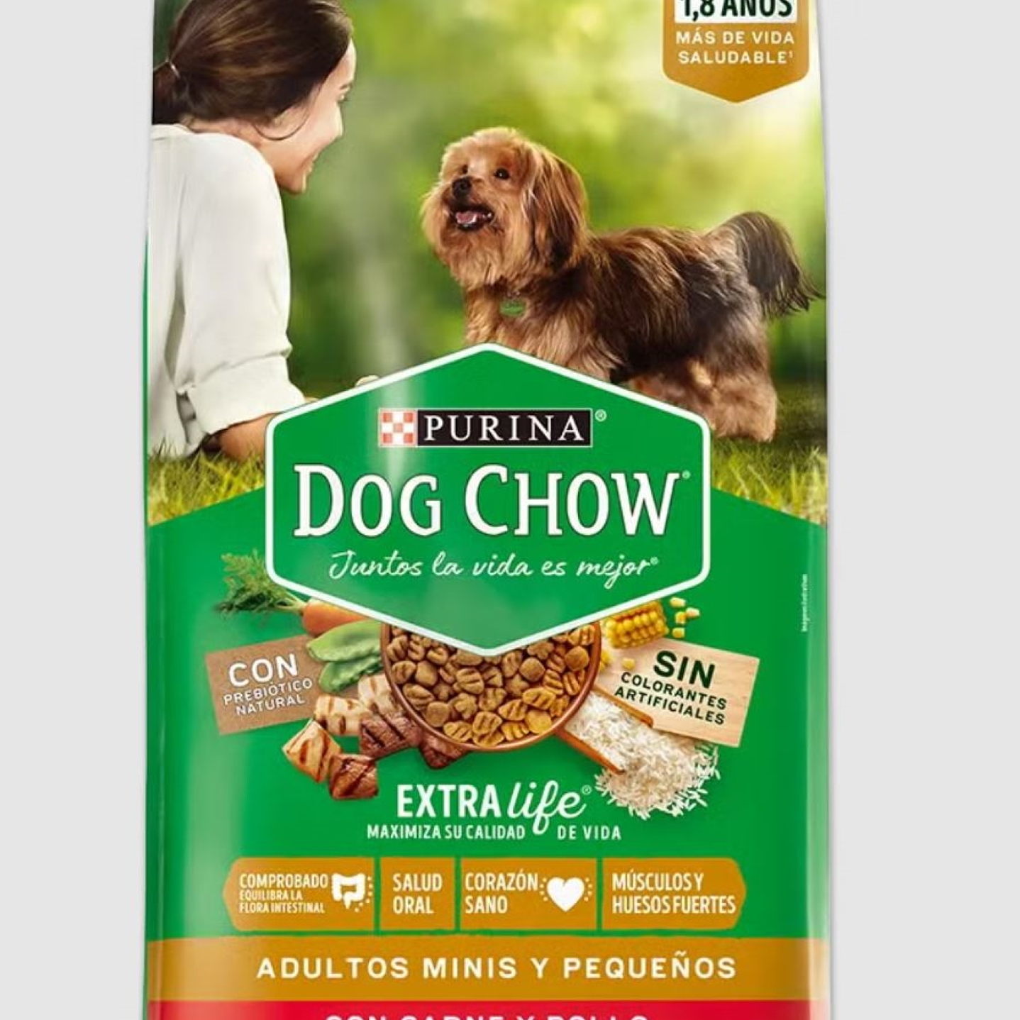 Dog Chow Adultos Minis Pequeños 8Kg