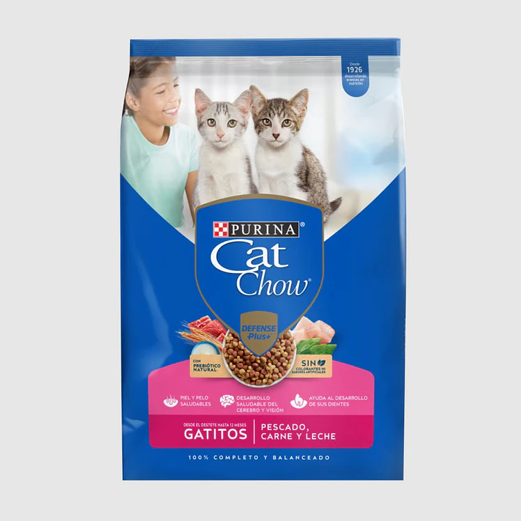 Cat Chow Gatos Gatitos Prebioticos 500gr