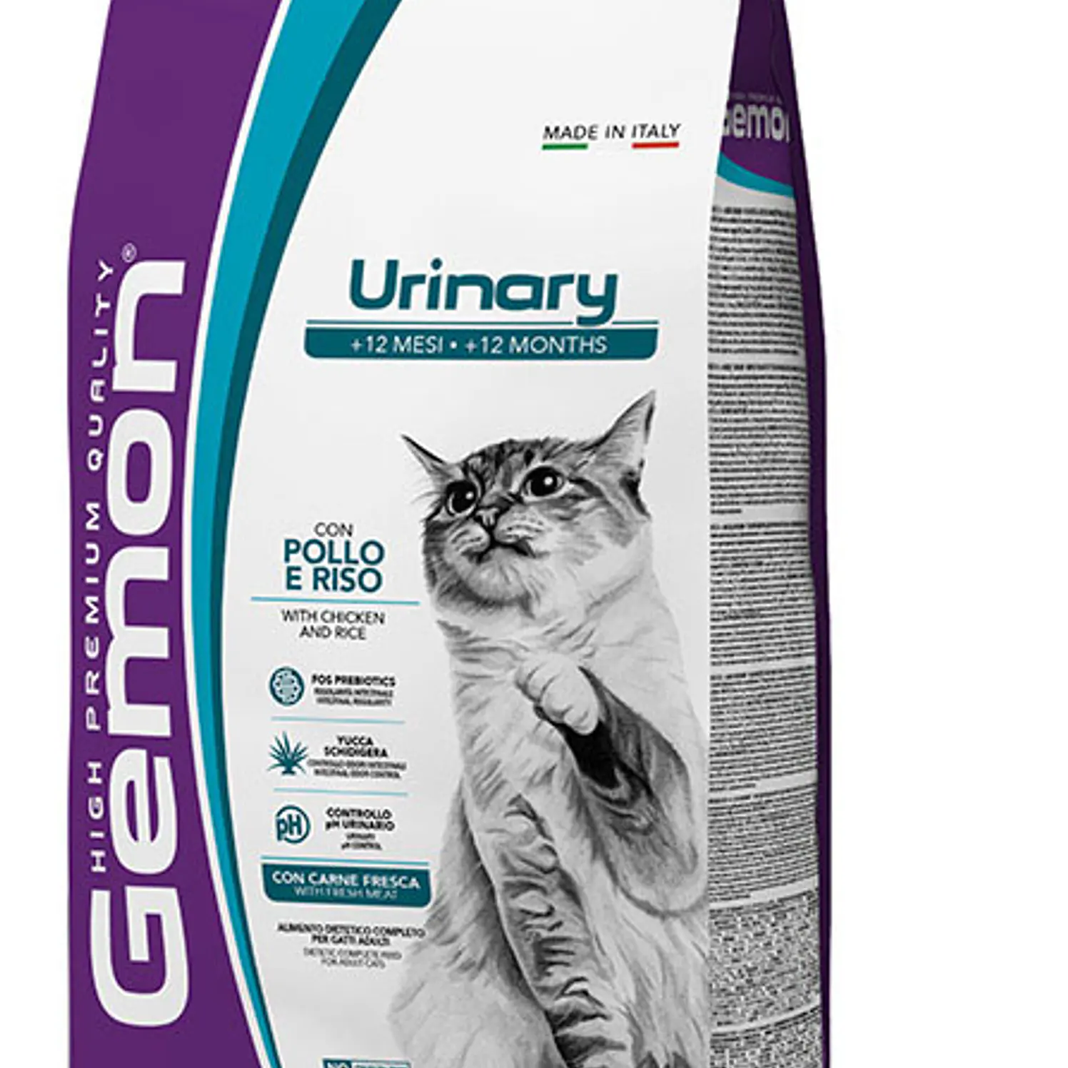 Gemon Gatos Urinary Pollo Arroz 2kg
