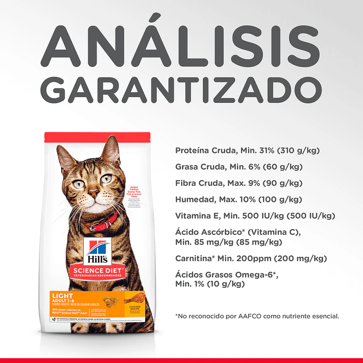 Hills Gatos Adult Light Adultos Light 7lb 5