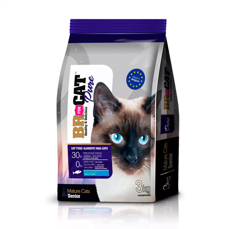 Br For Cat Gatos Senior 1kg