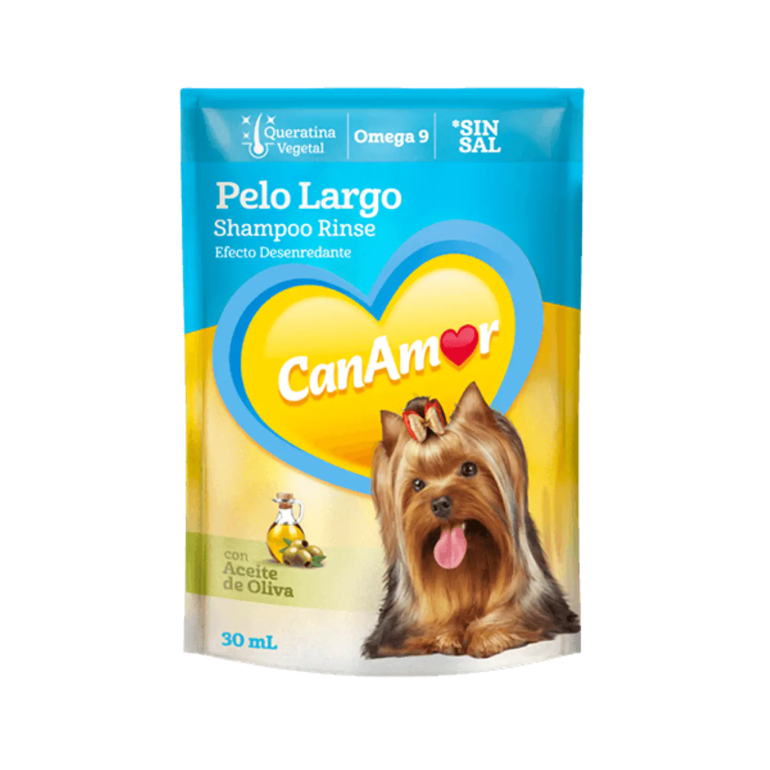 Shampoo Rinse Pelo Largo Sobre 30 Ml Canamor