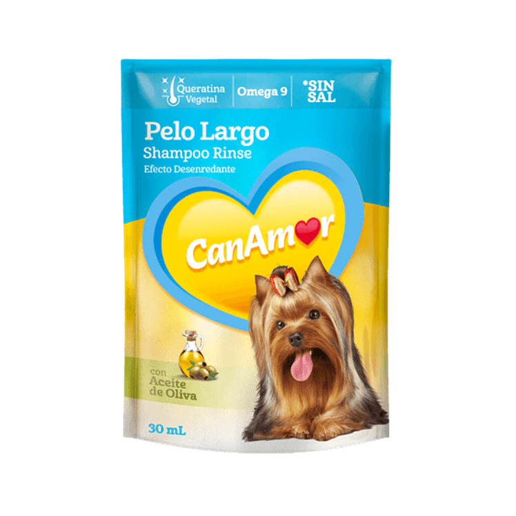 Shampoo Rinse Pelo Largo Sobre 30 Ml Canamor