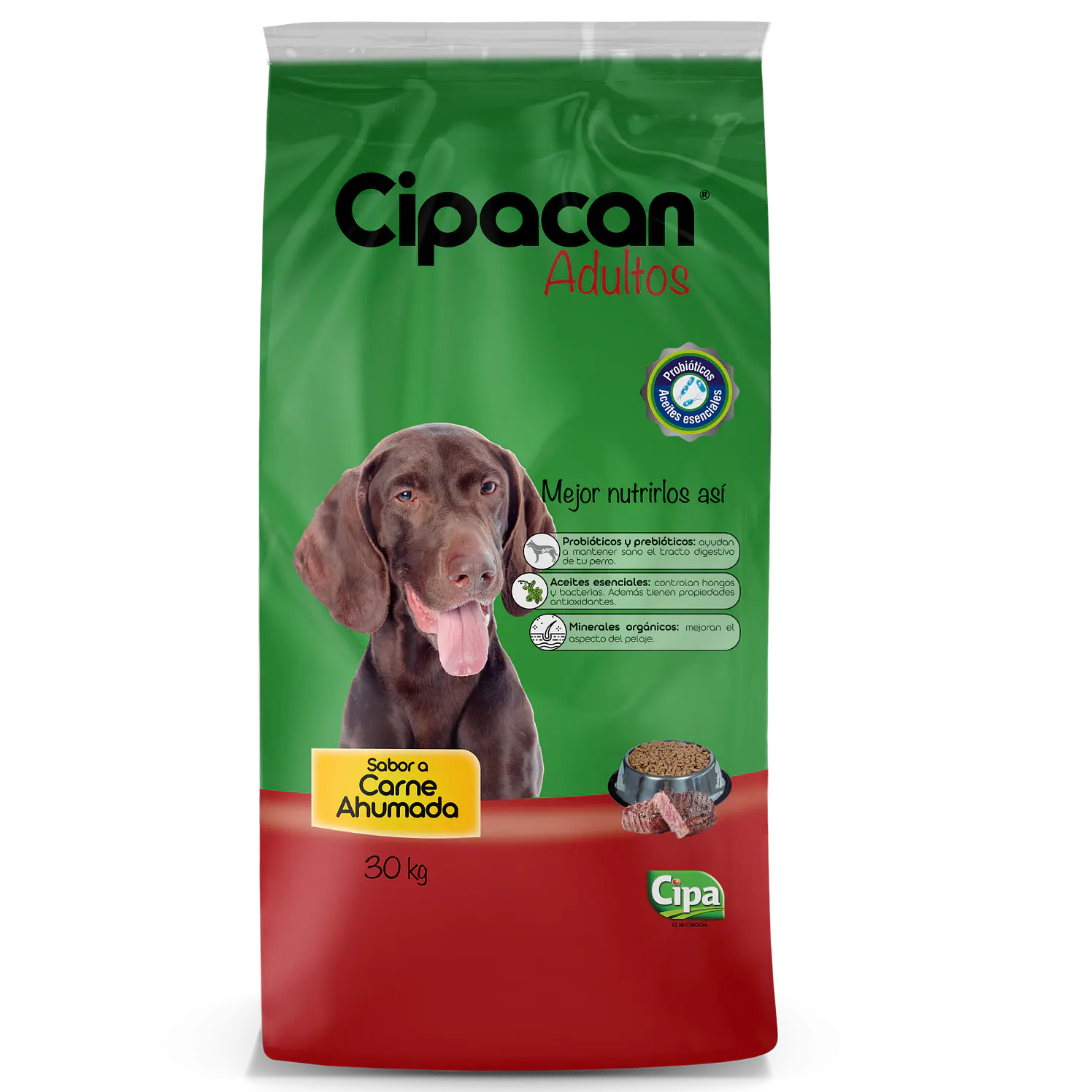 Cipacan Perros Carne Ahumada 30 Kg
