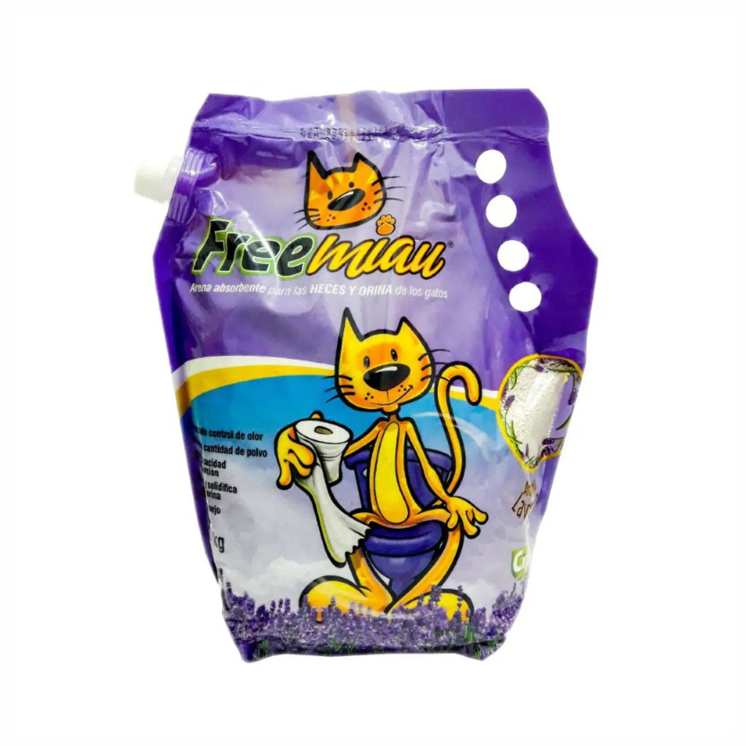 Freemiau Arena Gatos Lavanda 10 Kg