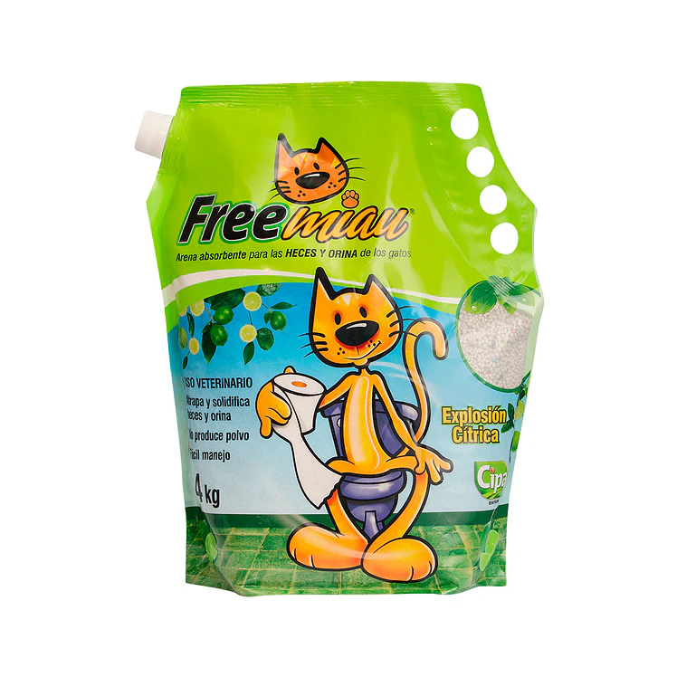 Freemiau Arena Gatos Citrica 4 Kg