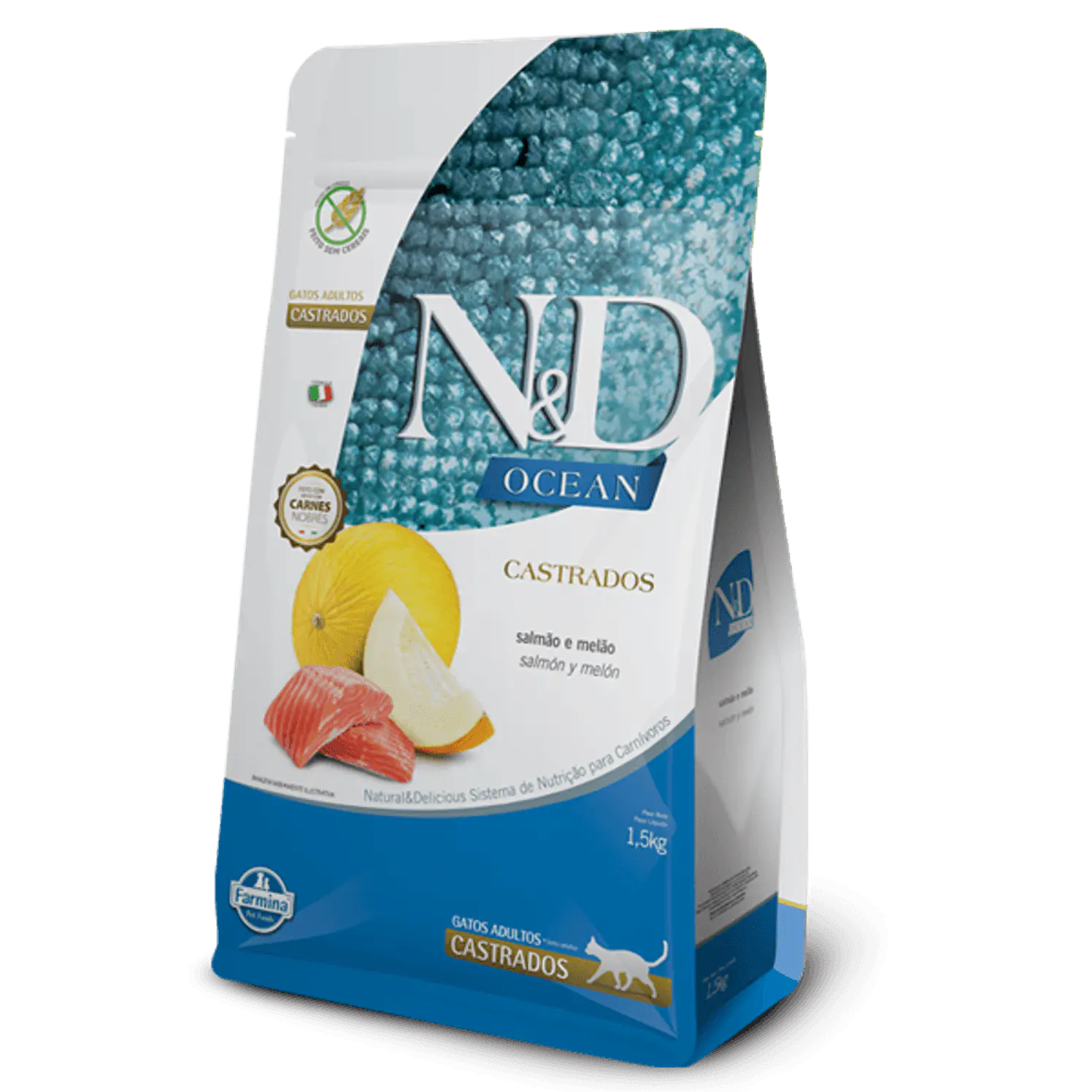 Nd N&d Ocean Gato Adulto Castrado Salmon 7.5 Kg