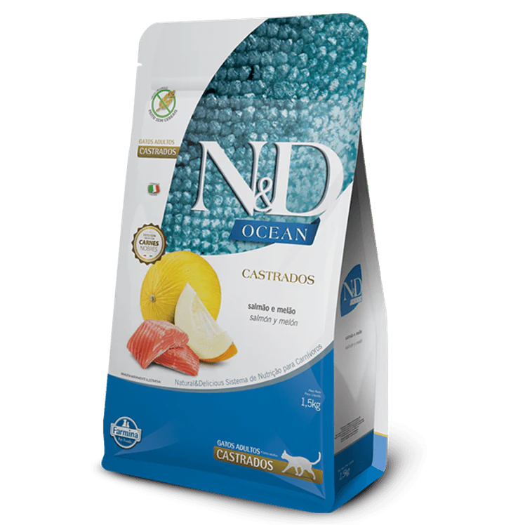 Nd N&d Ocean Gato Adulto Castrado Salmon 7.5 Kg