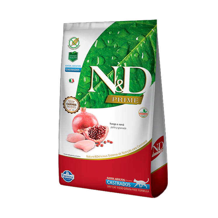 Nd N&d Prime Gato Pollo Adulto Castrado 7.5 Kg