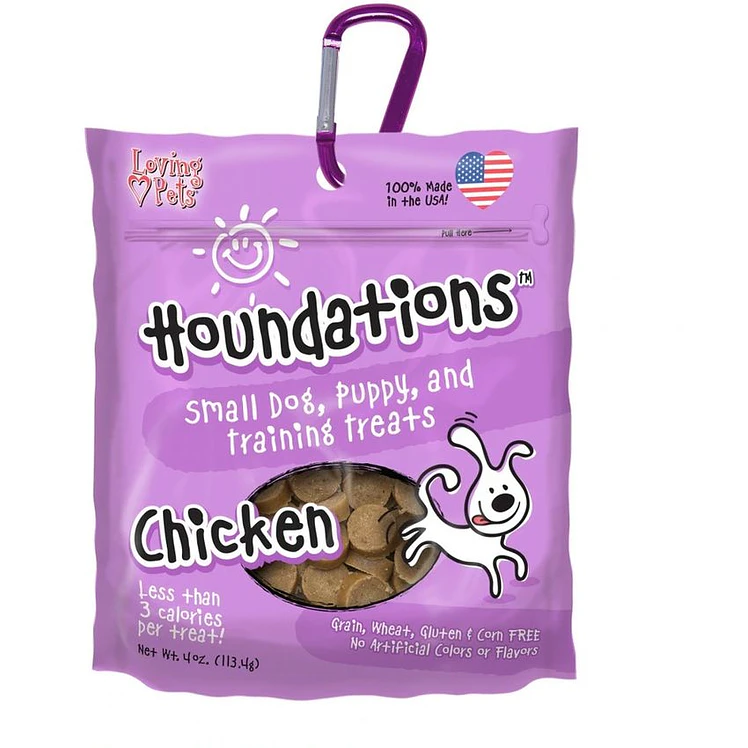 Golosinas Premios Perro Houndations Training Treats Pollo