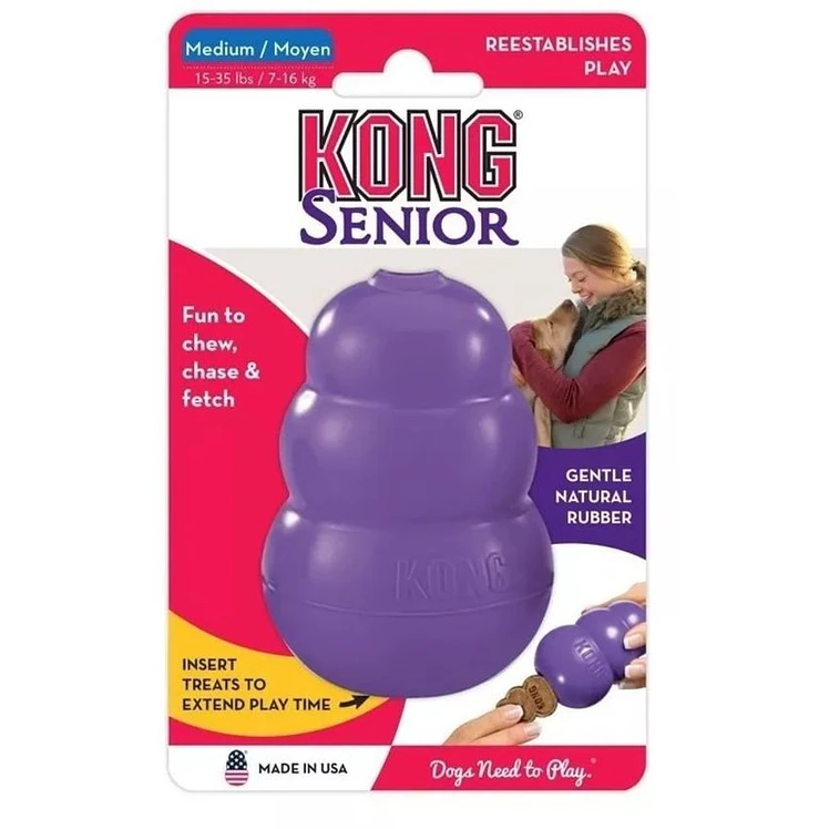 Juguete Perros Adultos Mayores Kong Senior Medium Mediano