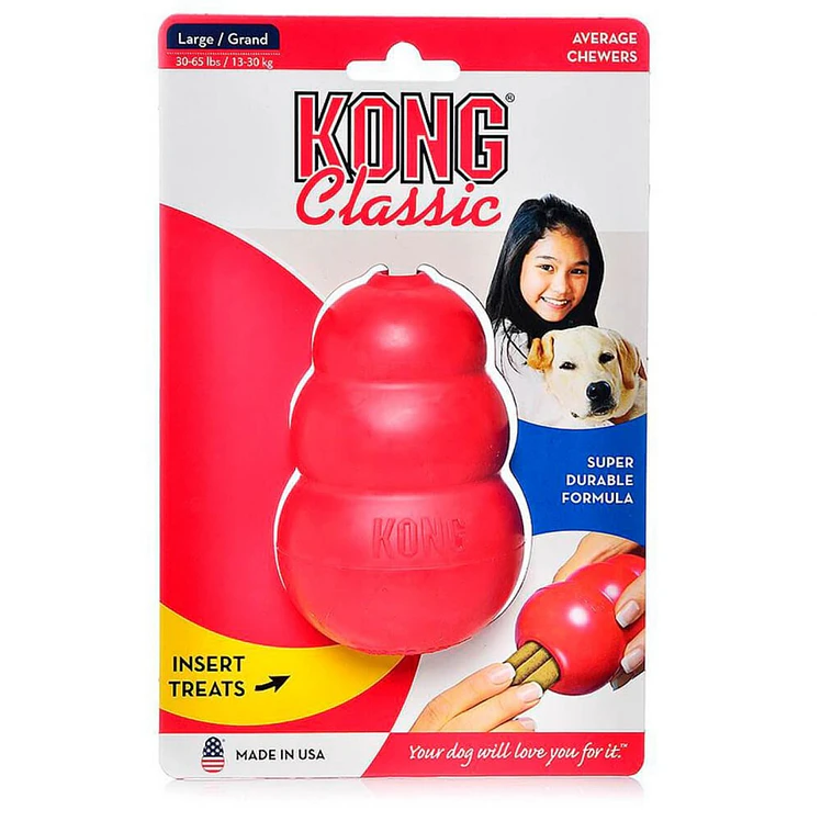 Kong Perro Caucho Classic Portapasabocas Large 1