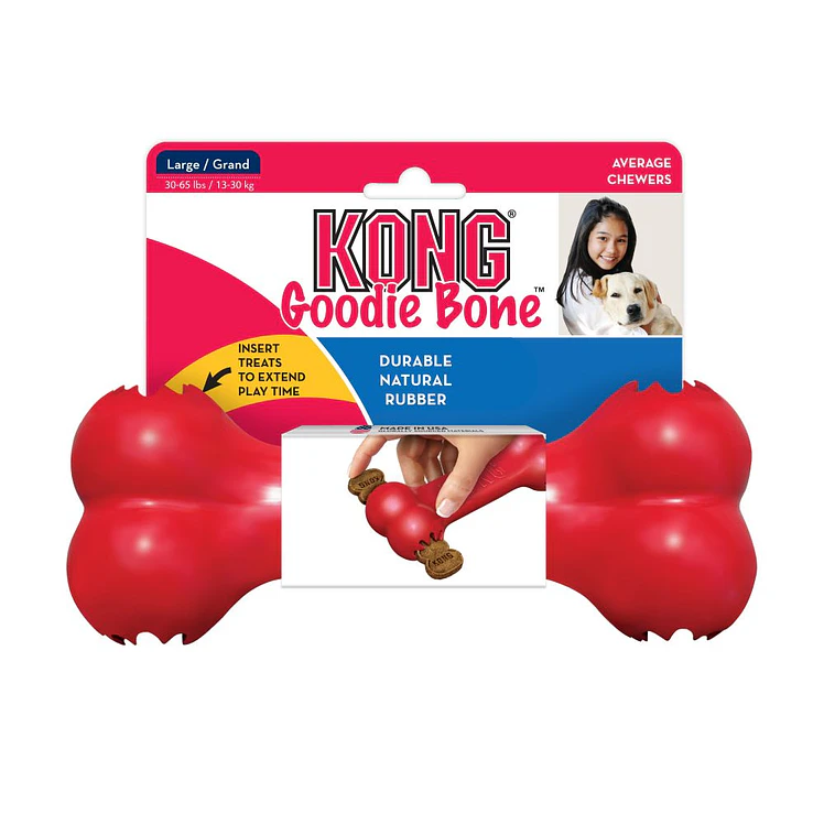 Kong Perro Caucho Classic Hueso Large