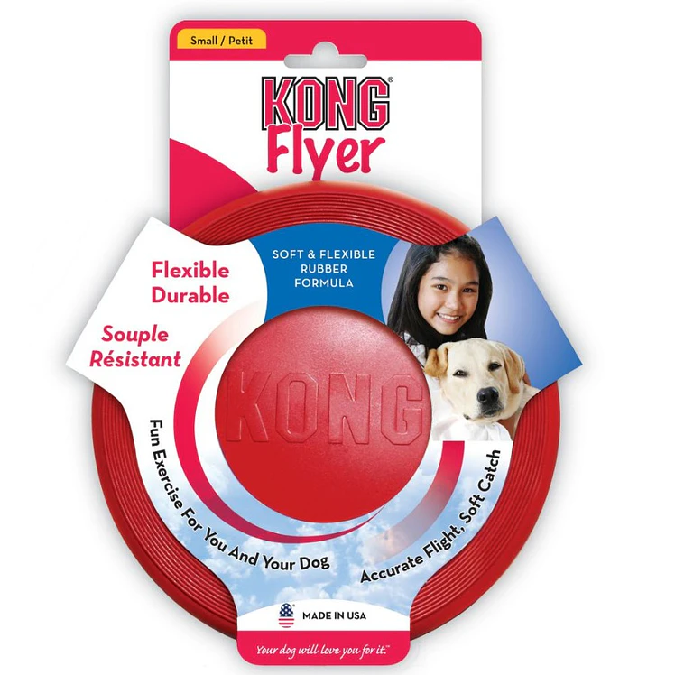 Kong Perro Caucho Classic Frisbee Small