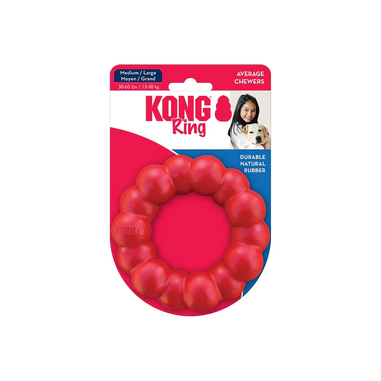 Kong Perro Caucho Classic Anillo Medium Large 1