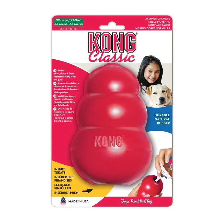 Kong Perro Caucho Classic Portapasabocas Xx-Large 1