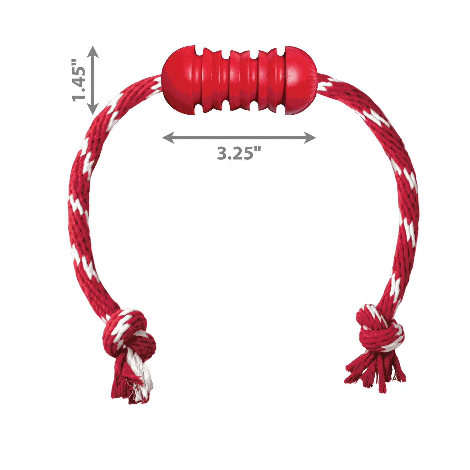 Kong Perro Caucho Classic Dental Con Lazo Medium 2