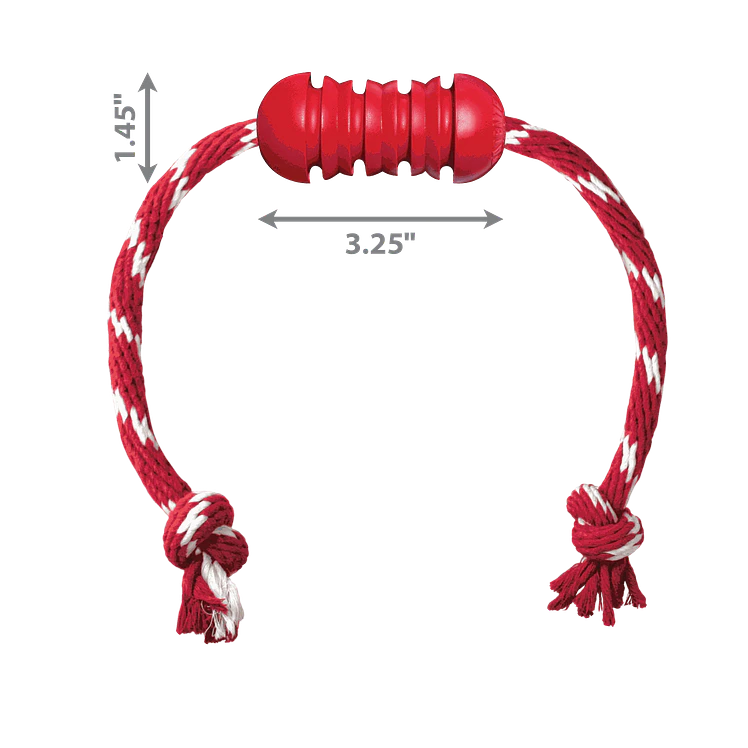 Kong Perro Caucho Classic Dental Con Lazo Medium 2