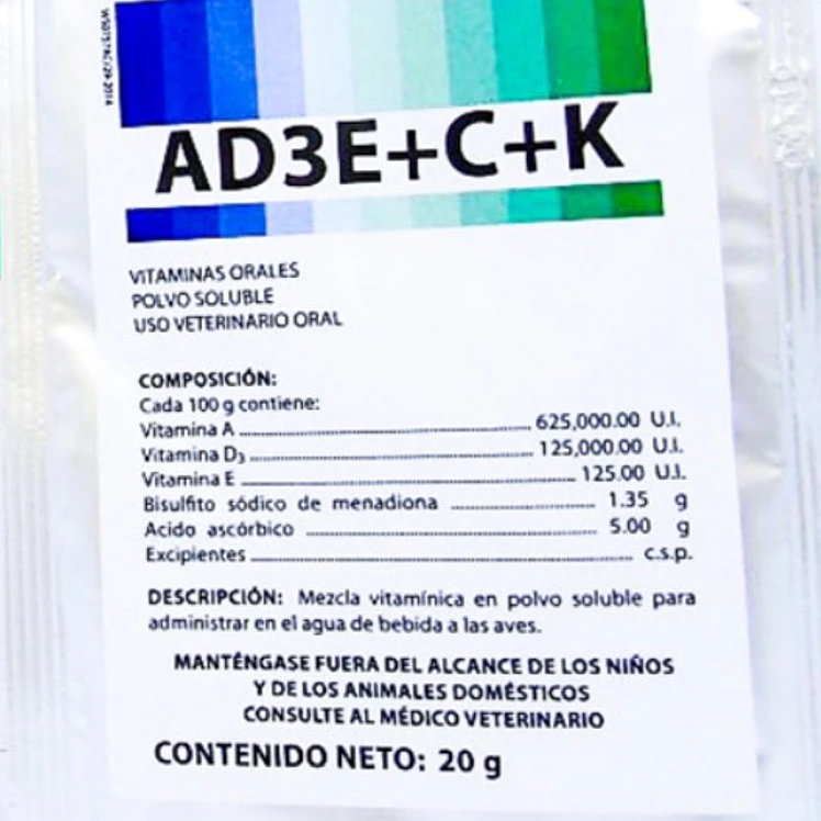 Vitam Ad3E+C+K Sobre x 20 Grs