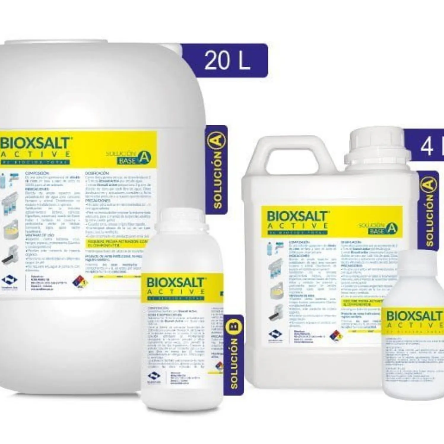 Bioxsalt Active Garrafa 4 Ltrs
