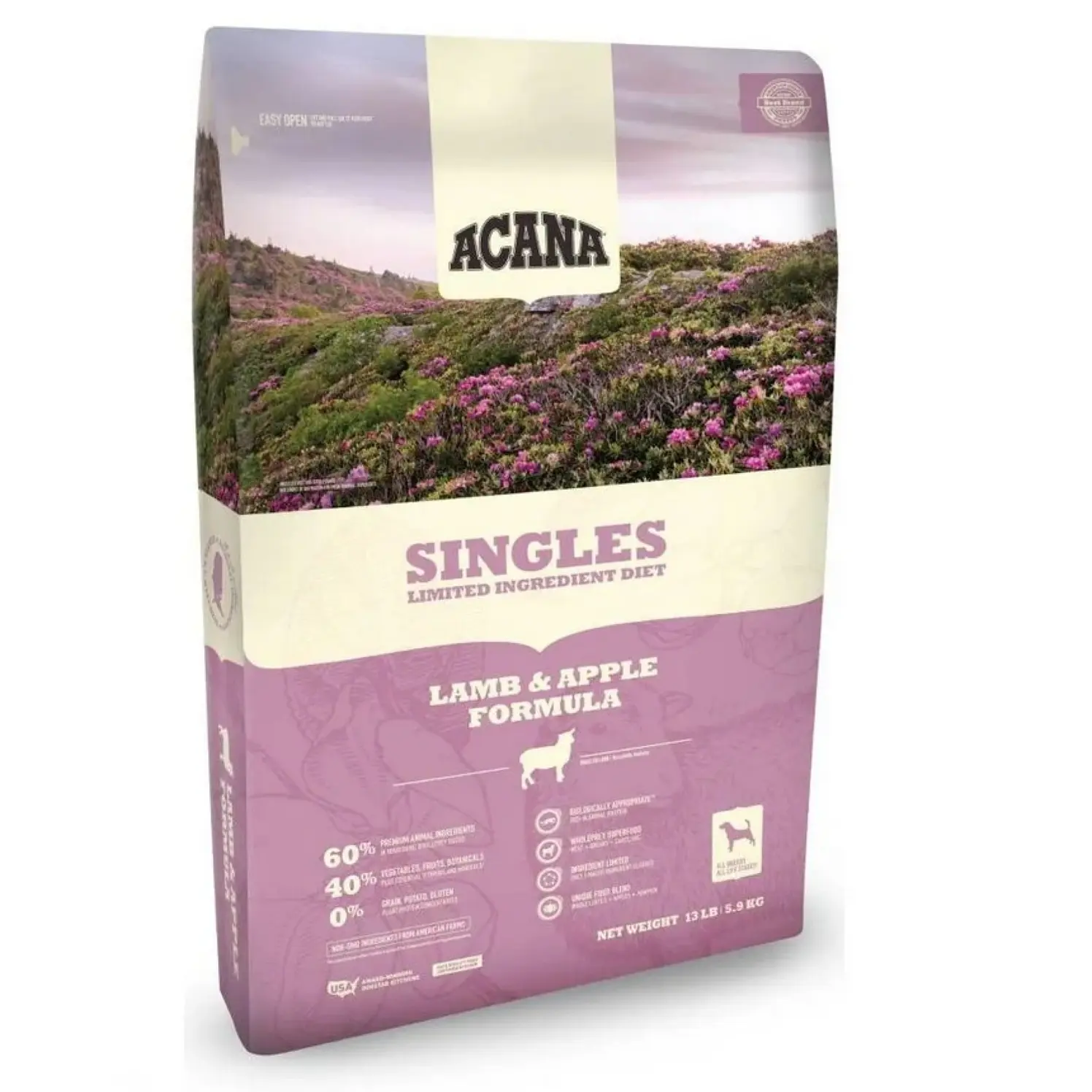 Acana Perros Lamb Apple Cordero Manzana 10.2 kg