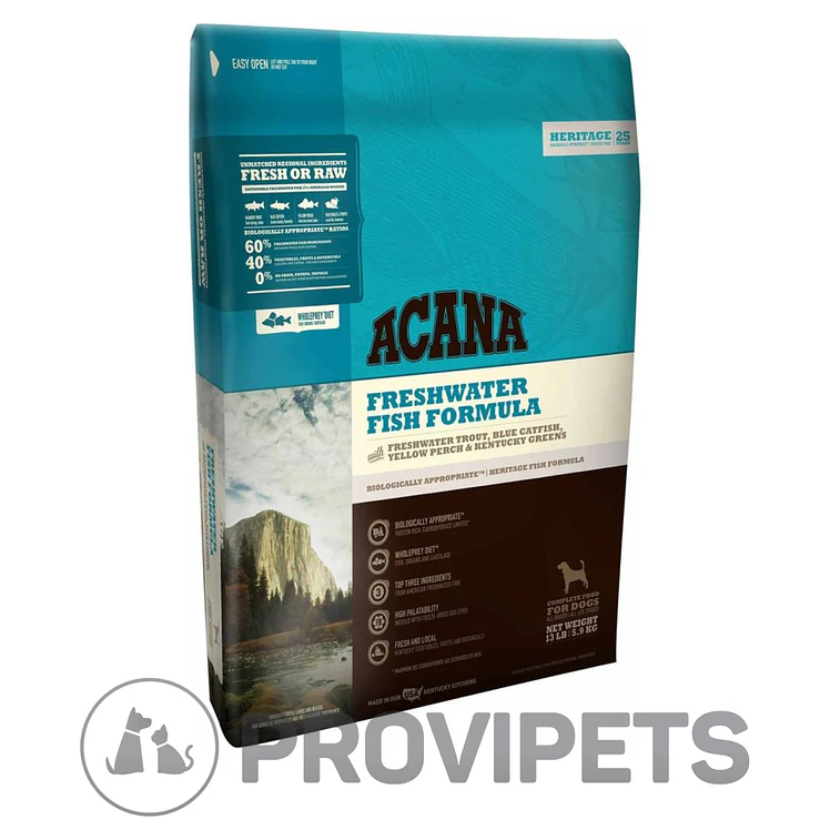 Acana Fresh Water Fish Trucha Bagre Perros 2.04kg