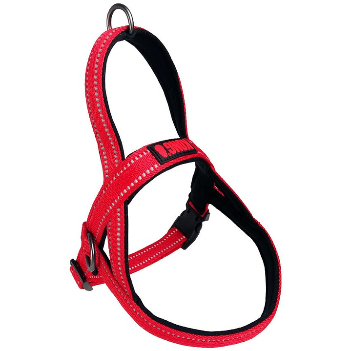 Arnés Perro Kong Norwegian Nylon Neopreno Small Rojo