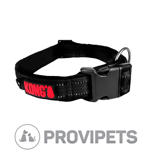 Kong Collar Perro Medium Negro