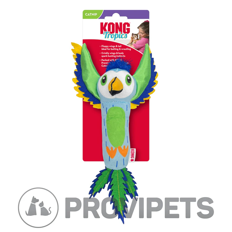 Kong Gato Peluche Tropics Pajaro 2